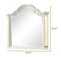 Queen 5 Pc Unique Led Bedroom Set Made With Wood In Beige Box Spring Required Queen Beige Wood 5 Piece Set Bedroom Bed Included,Chest Included,Dresser Included,Mirror Included,Nightstand Included