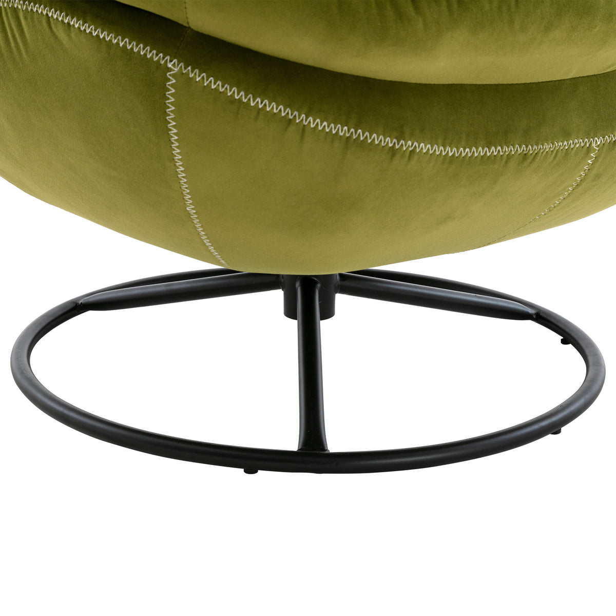 Accent Chair Tv Chair Living Room Chair With Ottoman Fruit Green Green Foam Upholstered