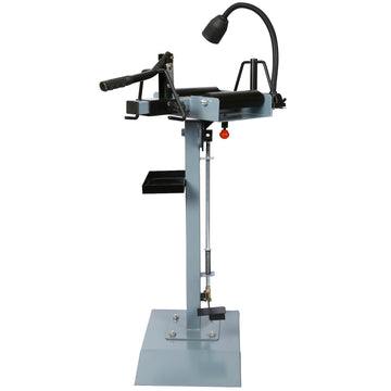 Portable Tire Changer With Led Light,Tire Spreader For Truck And Car Gray Metal