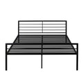 Twin Over Full Metal Bunk Bed With Desk, Ladder And Quality Slats For Bedroom, Metallic Black Old Sku :Lp000092Aab Black Metal