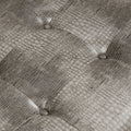 Lounge Chair Grey Metal