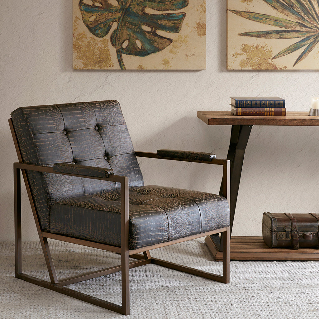 Lounge Chair Chocolate Wood