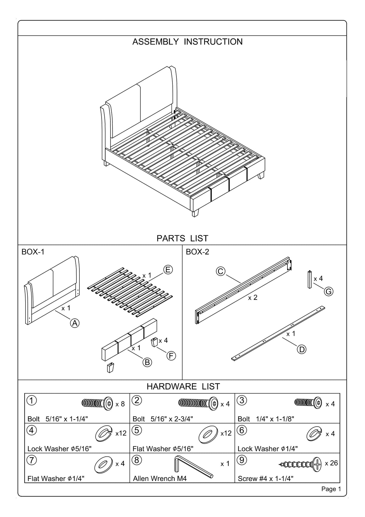 California King Size Bed 1Pc Bed Set Brown Faux Leather Upholstered Two Panel Bed Frame Headboard Bedroom Furniture Box Spring Not Required California King Brown Wood Bedroom Modern Pine Bed Frame Faux Leather Particle Board
