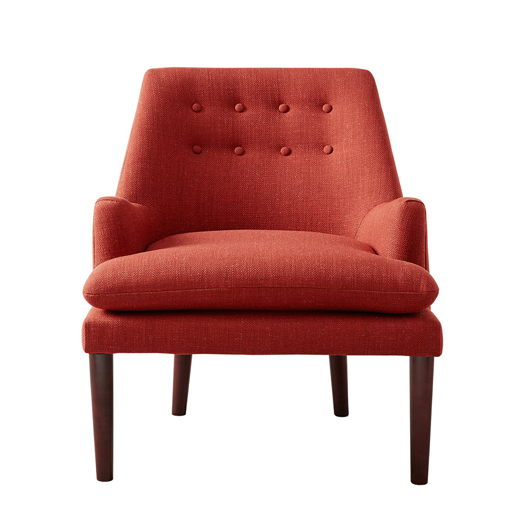 Mid Century Accent Chair Spice Polyester