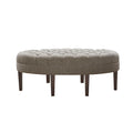 Only Supportbuyer Martin Surfboard Tufted Ottoman Multicolor Solid Wood