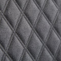 Heston Accent Chair Grey Solid Wood