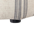 Cocktail Ottoman Natural Polyester