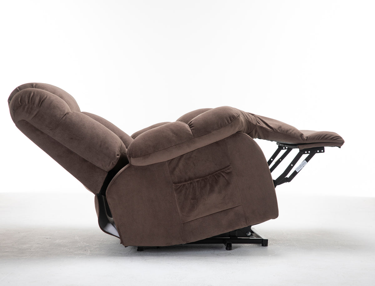 Power Lift Recliner Chair For Elderly Heavy Duty And Safety Motion Reclining Mechanism Fabric Sofa Living Room Chair Coffee Fabric