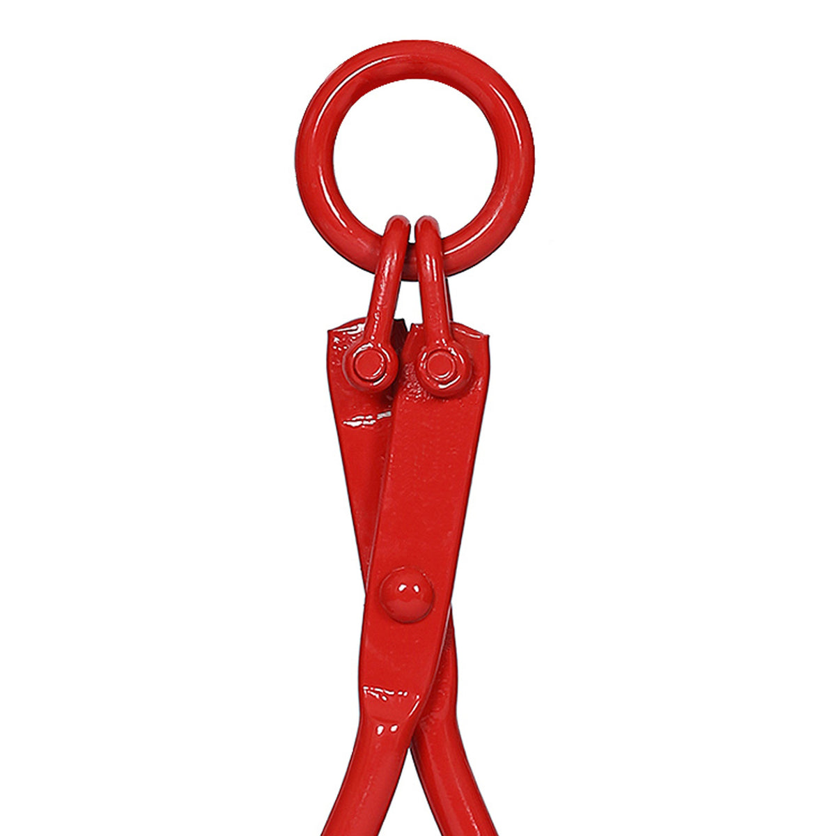 Skidding Tongs With Ring 16Inch Red Carbon Steel