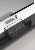 Waterfall Bathroom Sink Faucet Gunmetal Brass