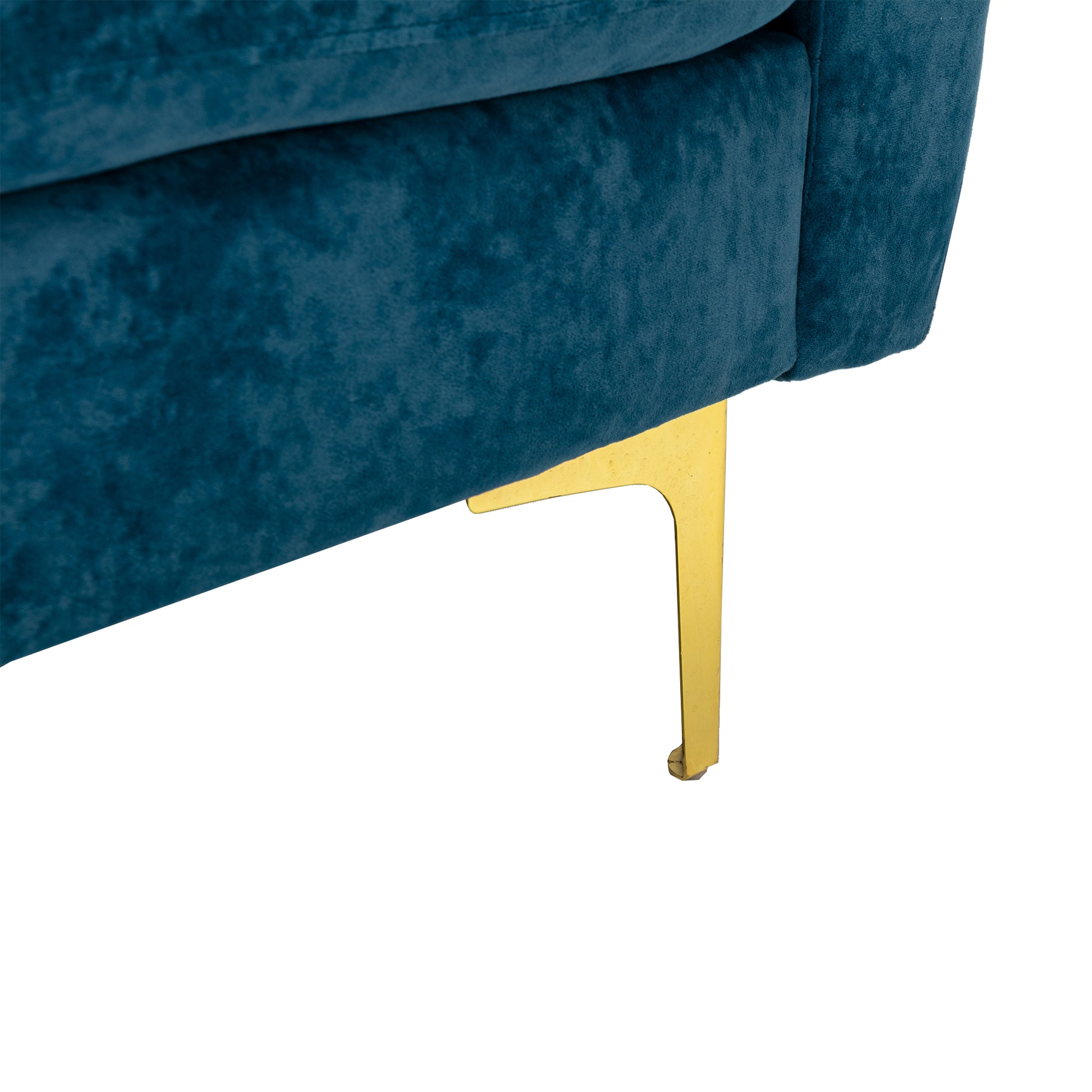 Coolmore U Shape Sectional Sofa With Ottomanreversible Sofa Couch For Living Room,Spacious Furniture,Durable Couch Removable And Machine Washable Cover Light Blue Velvet Light Blue Primary Living Space Foam Velvet 4 Seat
