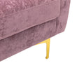Coolmore U Shape Sectional Sofa With Ottomanreversible Sofa Couch For Living Room,Spacious Furniture,Durable Couch Removable And Machine Washable Cover Purple Velvet Purple Primary Living Space Foam Velvet 4 Seat