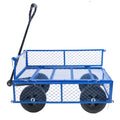 Tools Cart Wagon Cart Garden Cart Trucks Make It Easier To Transport Firewood Black Metal