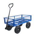 Tools Cart Wagon Cart Garden Cart Trucks Make It Easier To Transport Firewood Black Metal