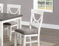 Dining Room Furniture White 6Pc Dining Set Table 4 Side Chairs And A Bench Rubberwood Mdf White White Dining Room Classic,Modern Dining Chairs Rubberwood Rubber Wood