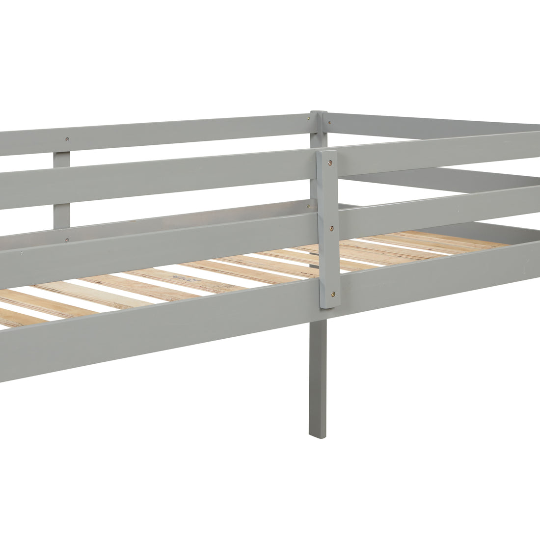 Loft Bed With Staircasegrey Grey Pine