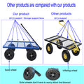 Tools Cart Wagon Cart Garden Cart Trucks Make It Easier To Transport Firewood Black Metal