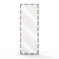 Hollywood Full Length Mirror With Lights Full Body Vanity Mirror With 3 Color Modes Lighted Standing Floor Mirror For Dressing Room Bedroom Wall Mounted Touch Control Silver 63