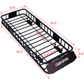 Rooftop Cargo Carrier Basket Motoring Roof Rack,Top Mount Roof Rack 64