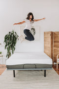 12 Gel Memory Foam Mattress King In White Dark Gray Multicolor Polyurethane