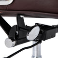 Lobby Office Chair Home And Office Brown Genuine Leather