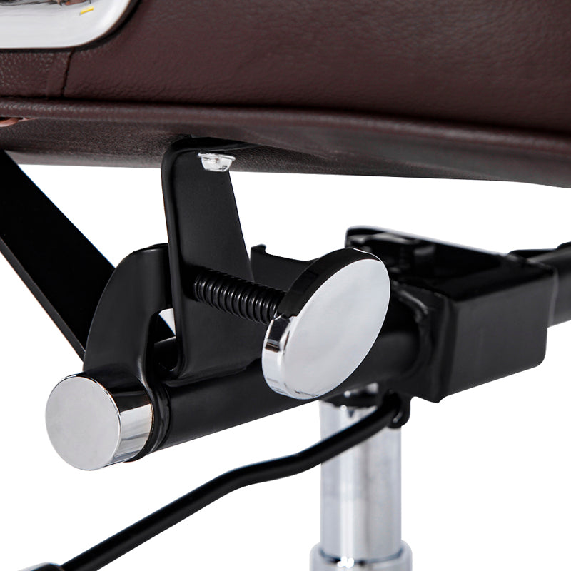 Lobby Office Chair Home And Office Brown Genuine Leather