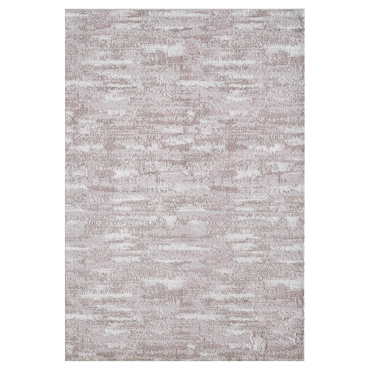Milano Collection Champagne Bliss Woven Area Rug Pink Polyester