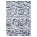 Milano Collection Nautical Navy Blue Woven Area Rug Navy Blue Polyester