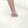 L Shaped Sectional Sofa Couch With Velvet Fabric, Reversible Sectional Sofa Couch For Small Space, Cream Color Cream Foam Velvet