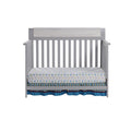 Hayes 4 In 1 Convertible Crib Gray Weathered Granite Gray Solid Wood