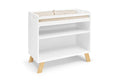 Livia Multi Purpose Changing Table White Natural White Solid Wood