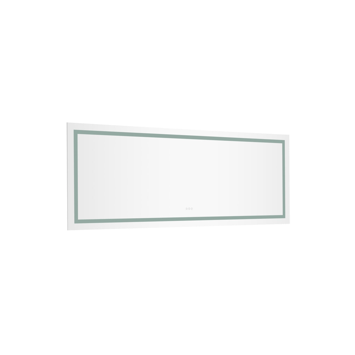 Ltl Needs To Consult The Warehouse Address84*32 Led Lighted Bathroom Wall Mounted Mirror With High Lumen Anti Fog Separately Control Dimmer Function White Aluminium