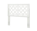 Tabor Chippendale White Headboard Queen Full Queen White Wood Mdf