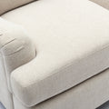 Candor Arm Chair Sea Oat Light Beige Foam Polyester