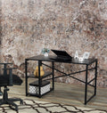 Furnish Home Store Sage Black Metal Frame 47