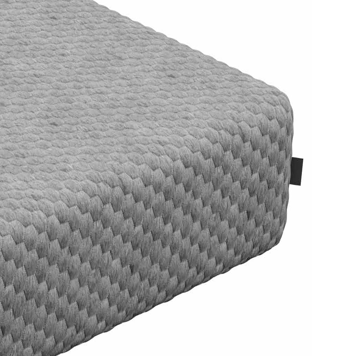 Cal King Greyson All Foam Cool Gel Waterfall Top 10" Medium White Polyurethane