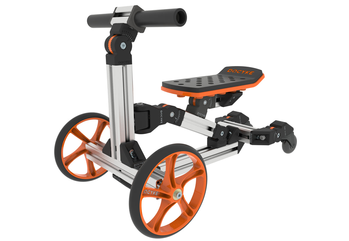 Kidrock Buildable Kit 20 In 1 Kids Balance Bike No Pedal Toy For 1 To 6 Years Construction Construction Kit Kids Sit Stand Scooter Most Popular M Kit Non Electric Silver Aluminum