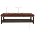 Bedroom End Of Bed Bench Tufted Upholstered End Of Bed Bench End Of Bed Entrance Shoe Bench, 60