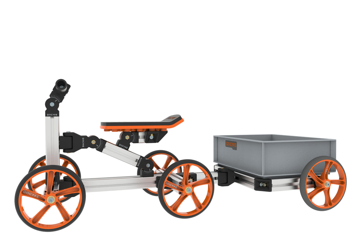 Kidrock Buildable Kit 20 In 1 Kids Balance Bike No Pedal Toy For 1 To 6 Years Construction Construction Kit Kids Sit Stand Scooter Most Popular M Kit Non Electric Silver Aluminum