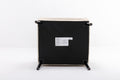 Accent Chair, Kd Solid Wood Legs With Black Painting. Fabric Cover The Seat. With A Cushion. Cream Foam Solid Wood