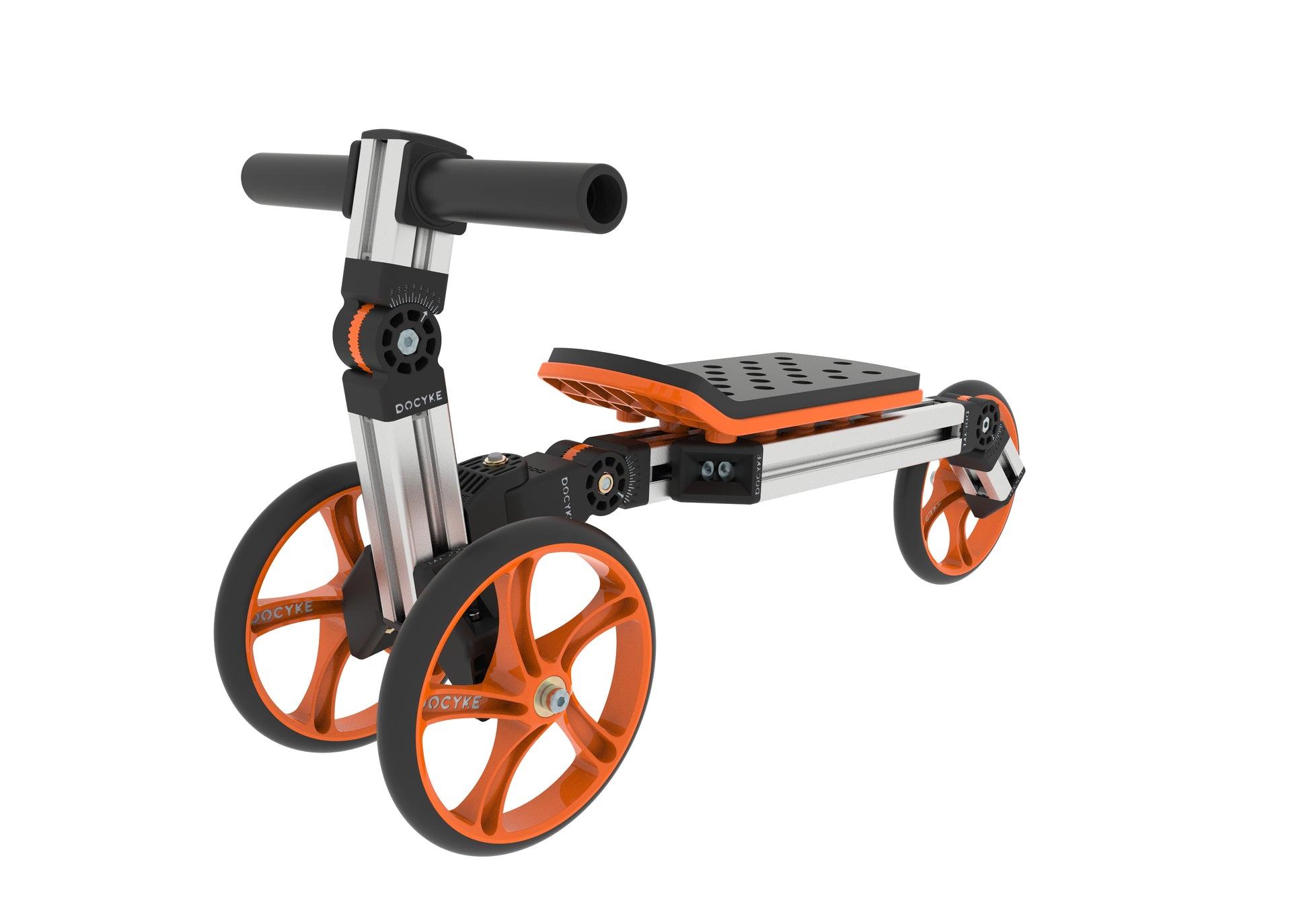 Kidrock Constructible Kit 20 In 1 Kids Balance Bike No Pedals Toys For 1 To 4 Year Old Engineering Building Kit Kids Sit Stand Scooter Most Popular S Kit Not Electric Silver Aluminum