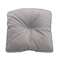 3 Pieces Outdoor Swivel Rocker Patio Chairs, 360 Degree Rocking Patio Conversation Set With Thickened Cushions And Glass Coffee Table For Backyard, Grey Grey Steel