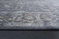 Damara Blue, Gray, And Multi Color Viscose Area Rug 5X8 Blue Viscose