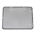 32 X 24 Inch Black Bathroom Mirror For Wall Vanity Mirror With Non Rusting Aluminum Alloy Metal Frame Rounded Corner For Modern Farmhouse Home Decor Black Modern Aluminium