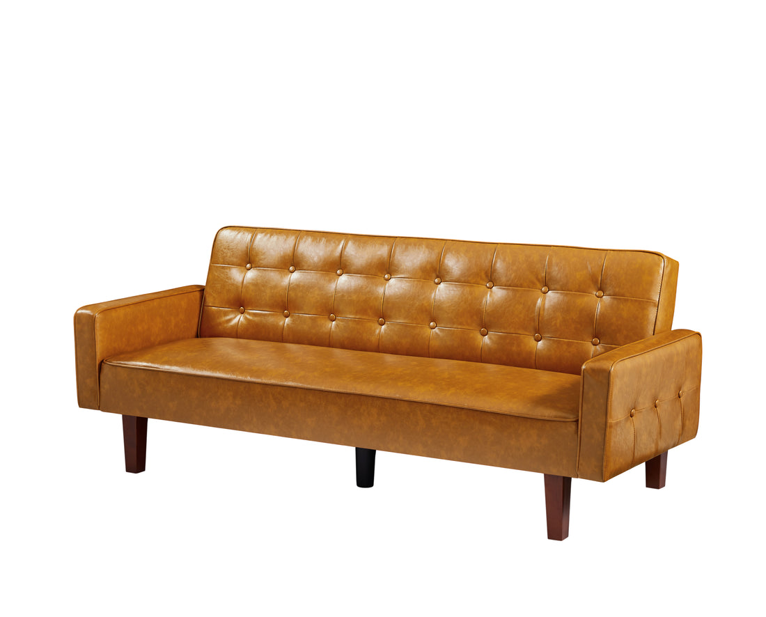 Jh6003 Sofa & Sofa Bed Brown Pu Brown Pu