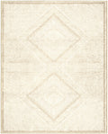 Benzara Beige And White Viscose Area Rug 8X10 Beige Viscose