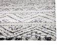 Ivory Natural Black Area Rug 8X10 Ivory Olefin