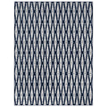 Mesilla Navy Ivory Area Rug 5X8 Navy Blue Viscose
