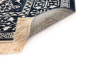 Rothbury Navy White Area Rug 8X10 Navy Viscose