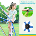 Kids Climbing Dome Tower 12 Ft Jungle Gym Geometric Playground Dome Climber Monkey Bars Play Center, Rust & Uv Resistant Steel Supporting 1000 Lbs Coffee Metal